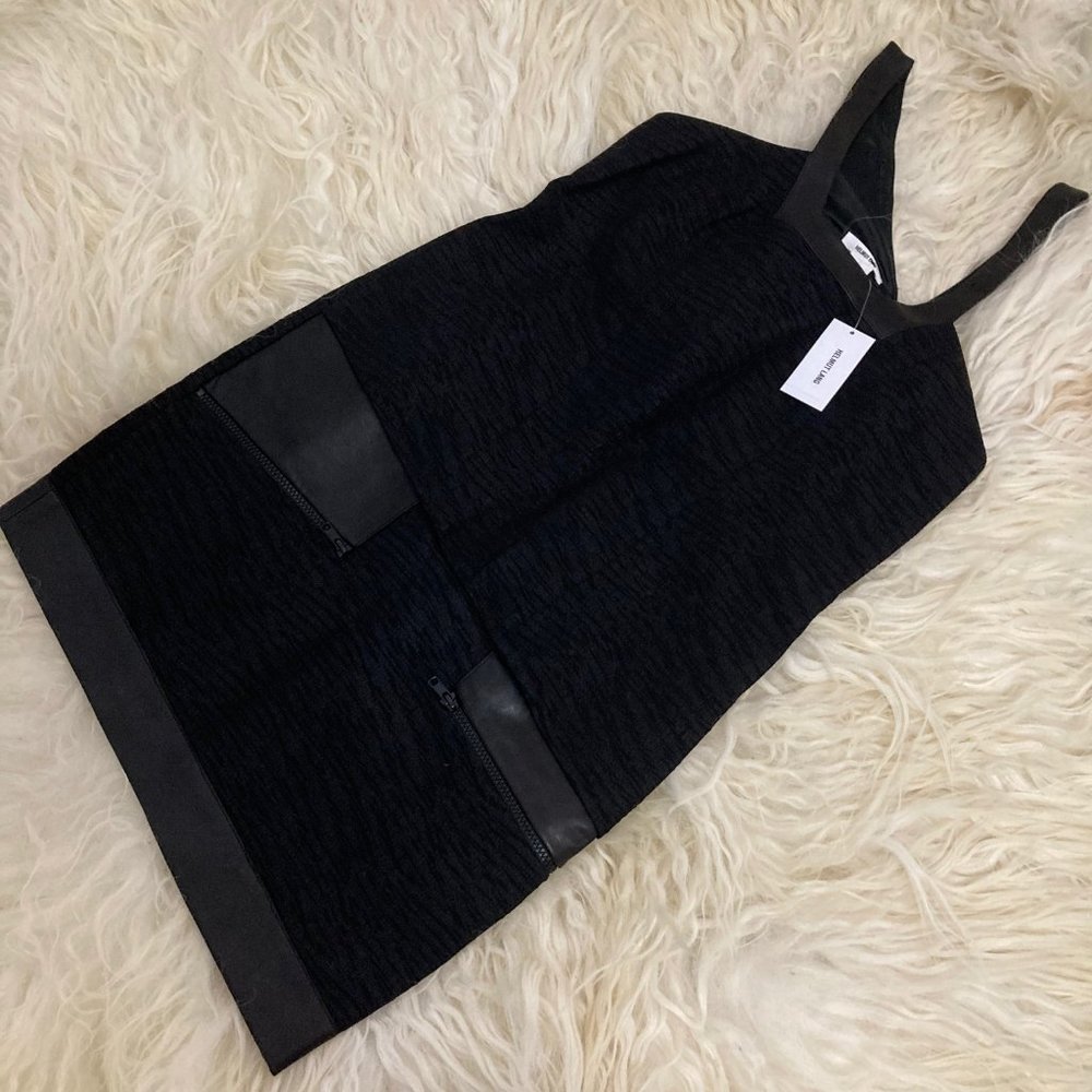 HELMUT LANG Square Neckline Mini Dress